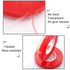 Pimoys 2mm / 3mm x 25m Double Sided Phone Adhesive Tape, 2 Rolls Heat Resistant Transparent Acrylic for Repair