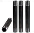 1/2 Inch Black Nipple Pipe, Ideal for Building Industrial Furniture and Shelves, Purchase the Length You Need