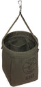 Klein Tools 5143 Canvas Tapered-Bottom Bag - Made of No. 10 Canvas, Two Interior Pockets and Snap Clip