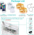 2 Pack 33FT 100 OMIKA LED Fairy Lights LEDs Battery Operated String Light, Waterproof Multi Color Changing Fairy Lights