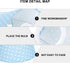 LIFKOME 6.29X5.11X3.54In Polka Dot Cloth Lampshade Fabric Lamp Cover for Wall Floor Table Lamps Soft Light Diffuser
