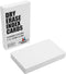 Dry Erase Index Cards – 45pcs Laminated 3x5" Blank Cards w/Box – Reusable Note Cards for School, Work, Housework