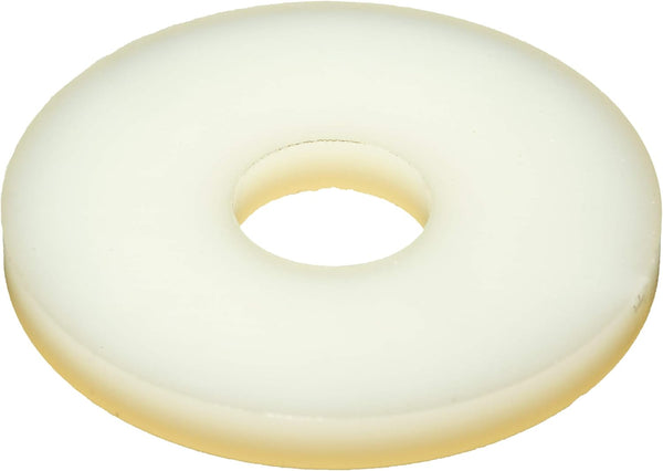 014973171254 Specialty Nylon Washers, 0.380 x 1.250 x 0.125, 10 Piece