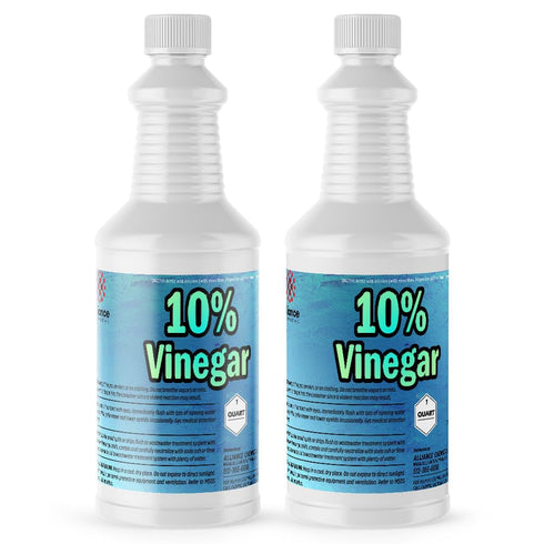 Alliance Chemical 10% Vinegar - Concentrated Industrial Strength - 2 Quarts