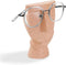 KYIEN Funny Face Eyeglasses Holder Stand for Nightstand Office Desk,Thinking Man Head Shape