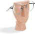 KYIEN Funny Face Eyeglasses Holder Stand for Nightstand Office Desk,Thinking Man Head Shape
