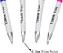 Maydahui 25 PCS Thank You Greeting Gift BallPoint Pens, Cute Thumbs Up Pens for Employee Appreciation (Black & Blue Ink)