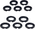 1/2" 3/8" Impact Wrench Retaining Socket Rings with Ring Wrench for Electric Wrench, 10 Sets