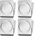 FINDMAG 4 Pack Clip Magnets - 2.2inch Extra Large Magnetic Clips Heavy Duty for Home, Office, Whiteboard