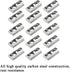 2020 Series M5 T Slot Nuts Roll-in Spring Ball Loaded Elastic Nuts, 15 Pack Carbon Steel for 3D Printer
