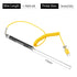 MECCANIXITY K Type Surface Thermocouple Temperature Probe Sensor Stainless Steel -58 to 1112°F (-50 to 600°C) 5.6ft 3x175mm Pointy