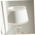POPETPOP Self-Adhesive Lampshade Edge Strip Tape Meters Beige Fabric Cloth for Lamp Shade Repair Wrapping Crafts