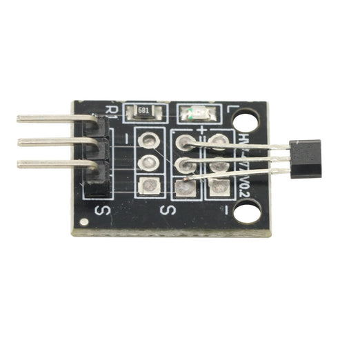 GODIYMODULES 6Pcs A3144 5V Hall Effect Magnetic Sensor Module Hall Effect Sensor for Arduino PIC AVR Smart Cars DC
