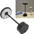 2000mAh 3 Cordless Table Lamp, Rechargeable Lamp Levels Brightness Portable USB C LED Metal Bedside Light for Outdoor