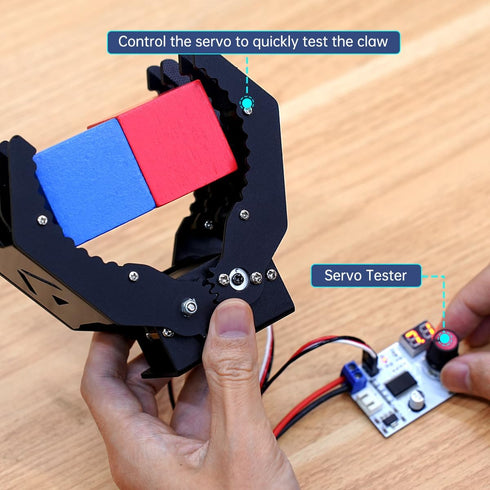 Mechanical Robot Arm Gripper with Servo for Precise Handling