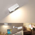 YiLaie LED Wall Sconce, Wall Mounted Lamp with 4000 mAh Battery Operated