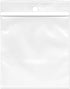 Plymor 3" x 3" (Pack of 200), 2 Mil with Hang-Hole Zipper Reclosable Plastic Bags
