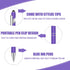 Lmisraely 24 2 1 1.0 mm Pcs Blue Ink Ballpoint Pen with Stylus Tip in Ballpoint Pen Blue Ink Metal Stylus Pen for Touch