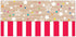 CTP Krafty Pop Colorful Kraft Stars on Strings Bulletin Board Border, Creative Teaching Press