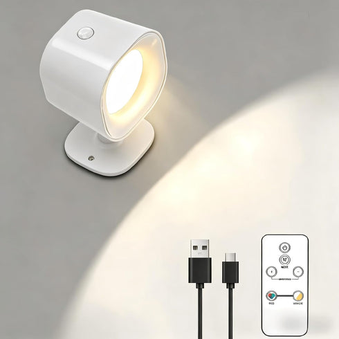 Dengfire Motion Sensor Wall Light with Remote Control, 11 Lighting Mode & Dimmable