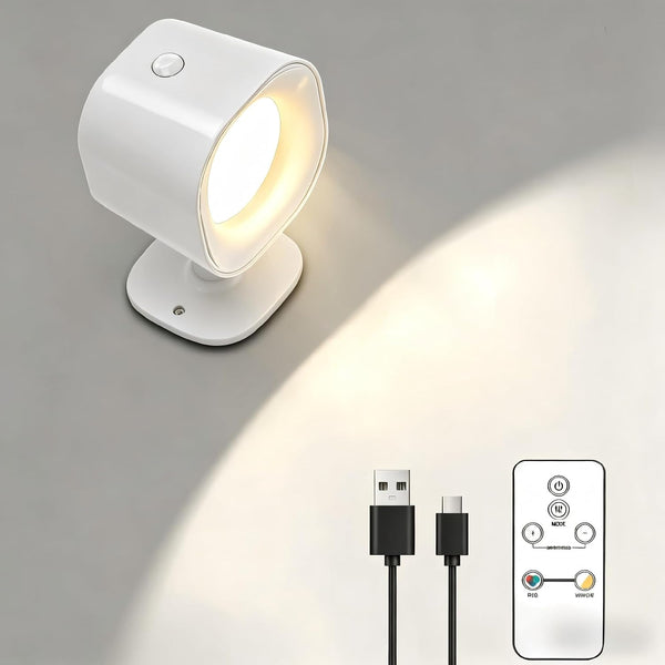 Dengfire Motion Sensor Wall Light with Remote Control, 11 Lighting Mode & Dimmable