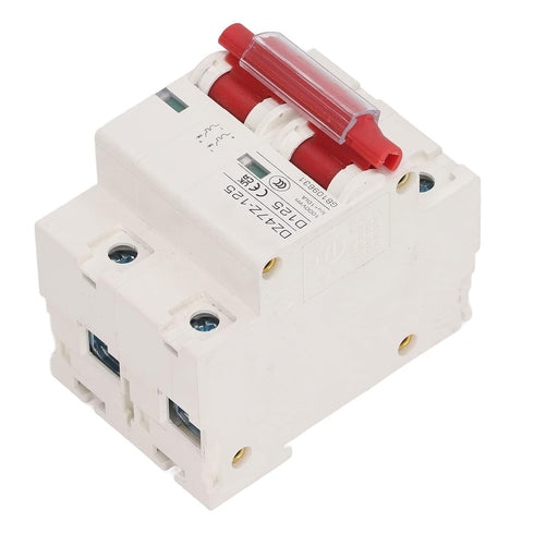 DC Miniature Circuit Breaker, 2 Pole 1000V 125Amp Isolator for Solar PV System, DIN Rail Installation