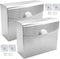 Sanitary Napkin Receptacle Wall Mounted, 2 Pack Stainless Steel Feminine Hygiene Disposal