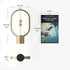 3 Bedroom Lamps - Mini Balance Lamp, Bedside Lamp, Nightstand Lamp, Level Brightness Plug in Night Light for Home