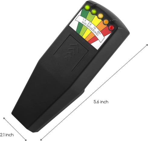 LED EMF Meter - Ghost Hunting Equipment, Electromagnetic Radiation Detector, EMF Tester for Home Inspections, Great for