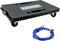 BJSSBJH Furniture Dolly, Portable Furniture Movers with 4 Wheels Heavy Duty Flat Dolly
