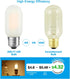 T45 Frosted LED Light Bulb, 40 Watt Equivalent, 2700K Warm White, 4W Tubular T14 E26 Dimmable Bulbs for Ceiling