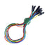 Goupchn 10PCS Test Leads Kit with SMD IC Test Hook Clips and Silicone Jumper Wires for Logic Analyzer, 5 Colors