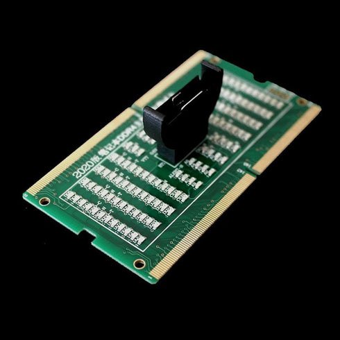 DAGIJIRD DDR4 SO-DIMM Memory Test Card for Desktop Computer, Analyzer Diagnostic Tester Memory Test Tool with LED