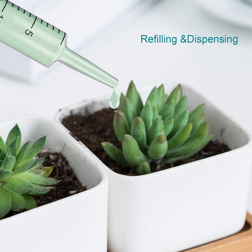 20ml Plastic Syringe Without Needle for Liquid - Measuring Syringes with Caps, Sterile Packaging, Pet Medicine Small