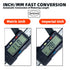 NORTOOLS Digital Calipers, 150mm/6” Electronic Micrometer with Large LCD Screen, Auto-off Feature for