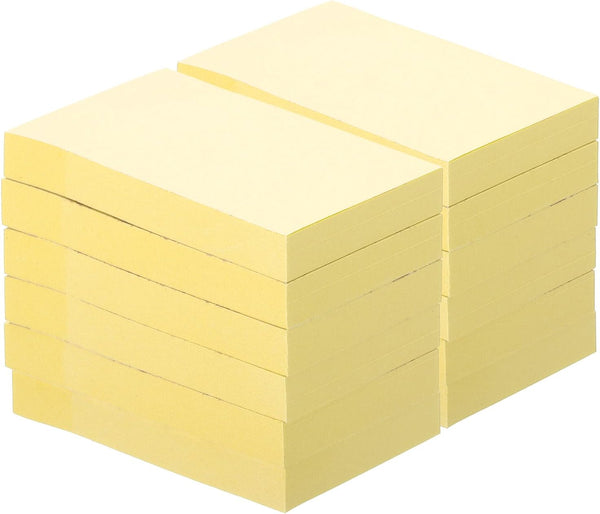 PATIKIL 12 Pack Sticky Notes, 2 x 3 Inch Self-Stick Note Pads, Bright Color, 100 Sheets/Pad for Home Office Business,