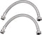uxcell Faucet Supply Line Connector, G1/2 Female x G1/2 Male, 16 Inch Length, 304 Stainless Steel Hose