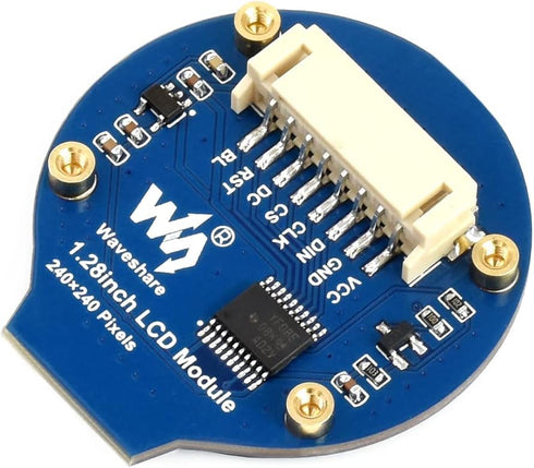waveshare 1.28 inch 65K 240240 GC9A01 Round LCD Display Module for Raspberry Pi/Jetson Nano RGB Colors Resolution