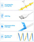 5V 6000K 3.28FT 320Leds 1M Aclorol USB Led Light Strip COB Led Strip Lights Daylight Cold White Flexible TV Led Lights