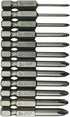 Phillips Cross Screwdriver Bits, 12Pcs 1/4 Hex Shank Magnetic Set, Electric Screwdriver Power Tools