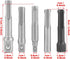 Fafeicy Socket Wrench Adapter, 3PC SDS Plus Steel Socket Adapter Electric Tool Accessories