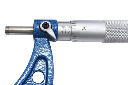 Outside Micrometer 3-4" Measuring Range, Professional Premium Precision Tool 0.0001" Graduation