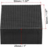PATIKIL Rubber Anti-Vibration Pads, 4 Pcs Square Vibration Isolation Mats 1.97" x 1.97" x 1" for HVAC, Air Conditioner, Air Compressor, Washer, Dryer, Black