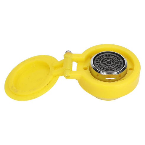 Yellow Eye Wash Spray Head, Portable Eye Washer for Laboratory, Premium 304 Stainless Steel and ABS Materials