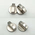 XIAHIOPT 4Pcs Stove Cooker Knob Burners Control Knob Heavy Duty Metal Cooktop Control Knob For Cookware Stove Ovens