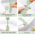 Quixella 1 Piece Cute Bear Toilet Lid Lifter, Doesn't Move to Toilet Lid Handle(Green)