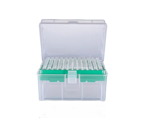 10uL Filter Racked Universal Pipette Tips, with Graduation, Gamma Sterile, DNase/RNase Free, Non-Pyrogenic (10 Racks of