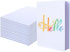 White Hardcover Blank Books for Kids, 8.5x11 Unlined Journals, 12 Pack, 18 Sheets/36 Pages Sketch Books for Students