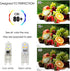G9 Bulb Dimmable 1W(10W 6000K Sconces,6LED 2835SMD,10 Pack LED Light Halogen Equivalent) Cool White LED Corn Lights