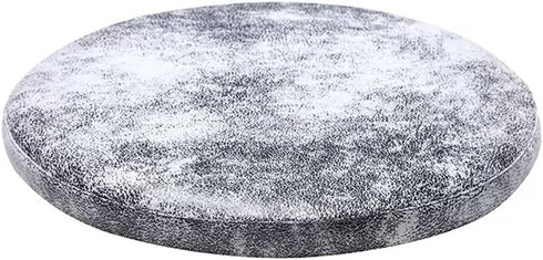 JIQHOHX Detachable Seat Cushion, Indoor/Outdoor Round Chair Cushion/Memory Foam Soft Chair Pads with